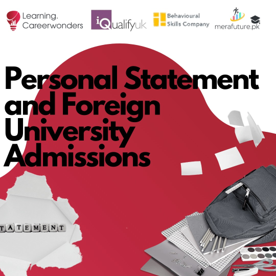 Personal Statement and Foreign University Admissions